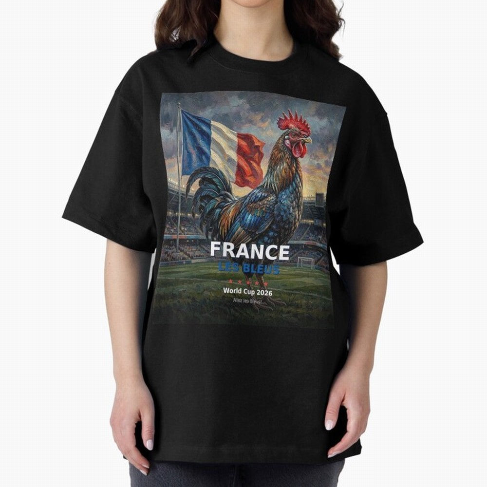 France Les Bleus - World Cup 2026 Soccer Fan Tee Classic T-Shirt Celebrate the Biggest Stage of FIFA World Cup 2026 Spirit, Driven by Argentina and Brazil, Neymar, Haaland and Cristiano Ronaldo, Goal Celebration Energy, Supporter Heritage, Football