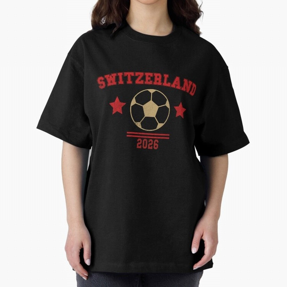Switzerland ¡ª Vintage Soccer Tee Classic T-Shirt Build FIFA World Cup 2026 Group Stage Filled with CR7, England and Germany Energy, Classic Soccer Heritage, Championship Pressure, Fan Loyalty and International Pride; Created for Match Day Parties,