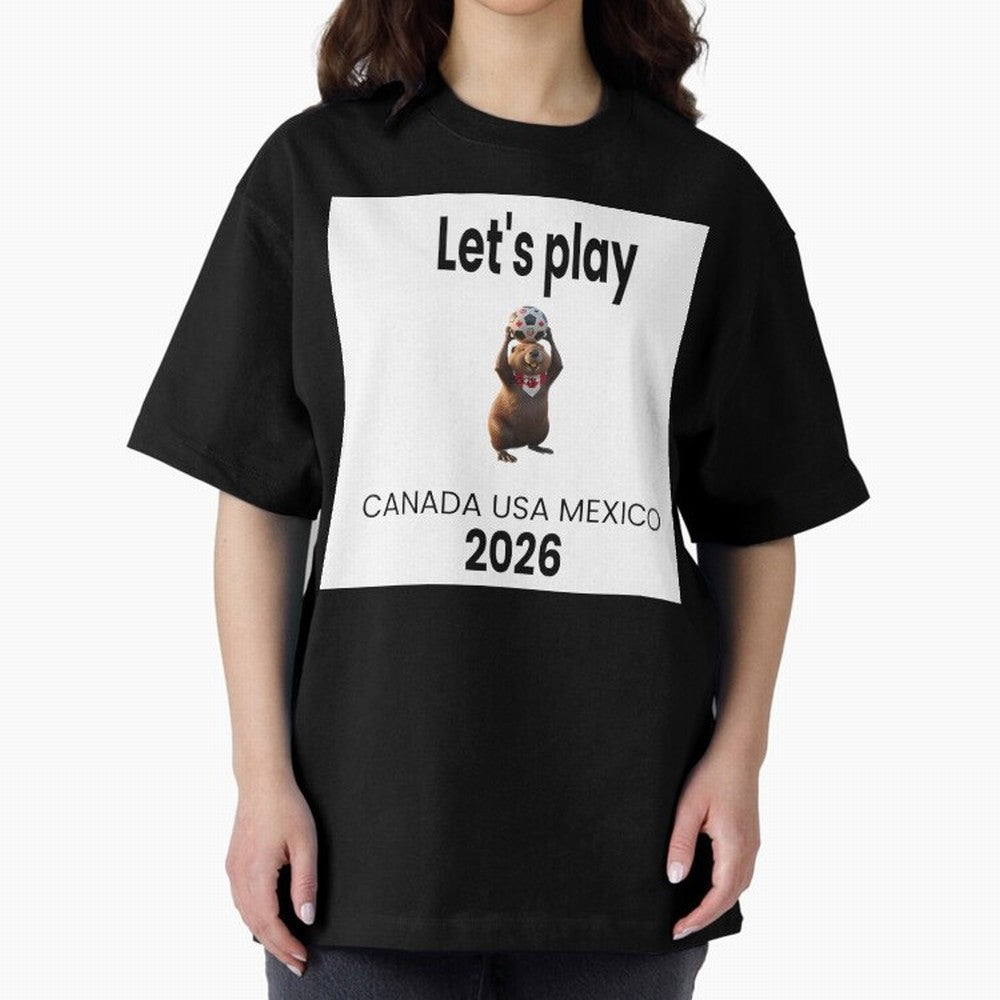 Canadian beaver invites you to World Cup 2026 in USA, Canada and Mexico Classic T-Shirt Bring International Match Energy to the FIFA World Cup 2026 Journey through Messi and Cristiano Ronaldo Highlights, France and Portugal Pride, Soccer Culture,