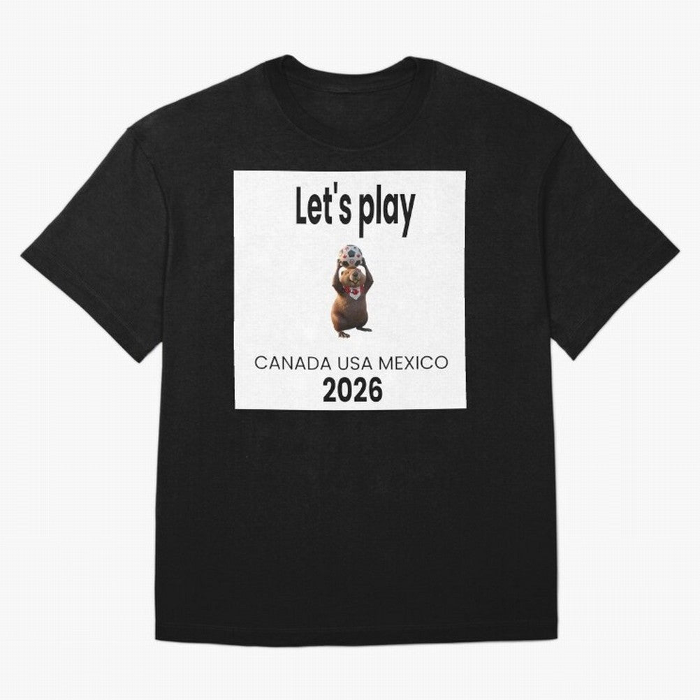 Canadian beaver invites you to World Cup 2026 in USA, Canada and Mexico Classic T-Shirt Bring International Match Energy to the FIFA World Cup 2026 Journey through Messi and Cristiano Ronaldo Highlights, France and Portugal Pride, Soccer Culture,