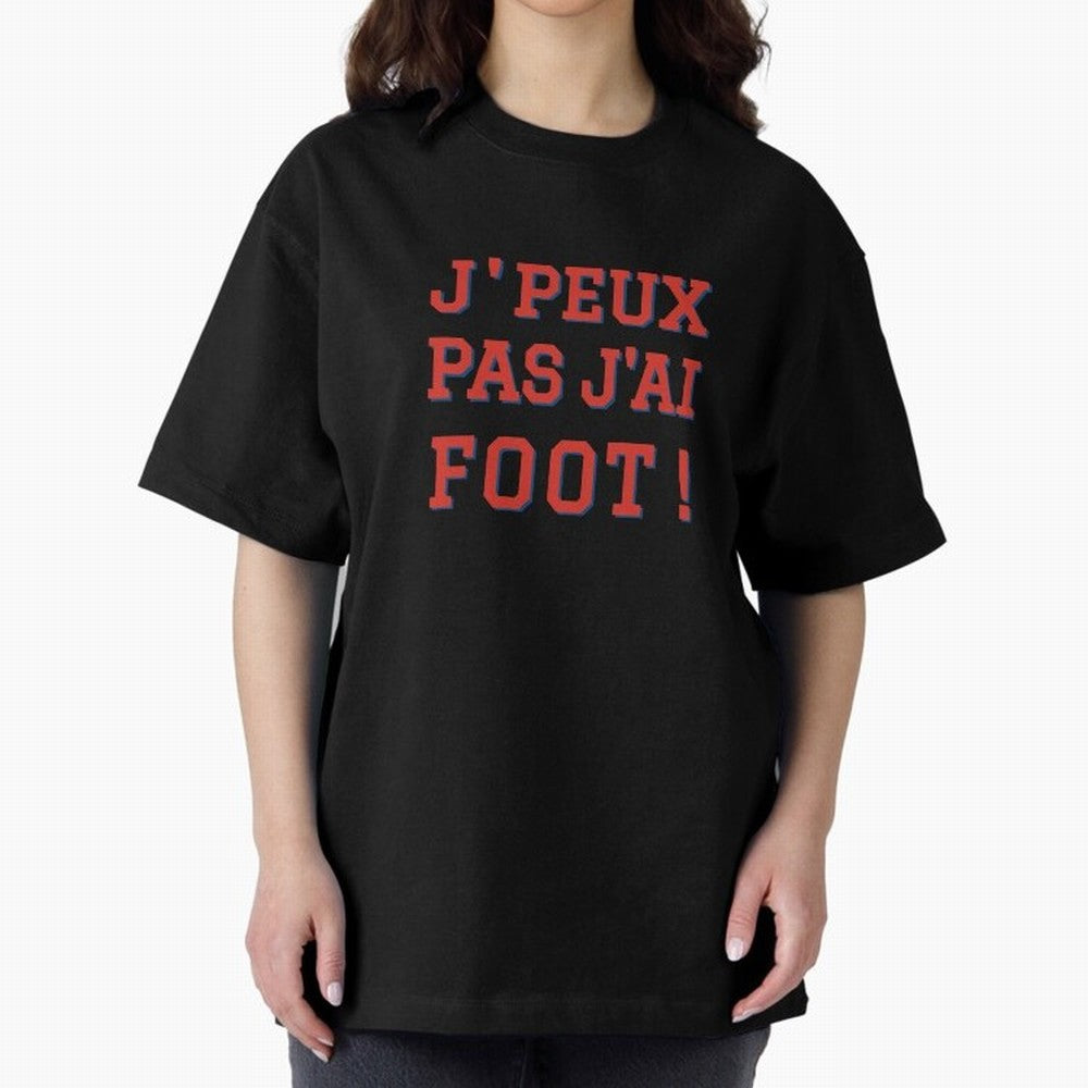 J'peux pas, j'ai foot Classic T-Shirt Carry National Pride through the FIFA World Cup 2026 Journey through Haaland Highlights, England Pride, Retro Football Energy, Iconic Rivalries, Trophy Chase Drama and Stadium Atmosphere; Perfect for Supporters