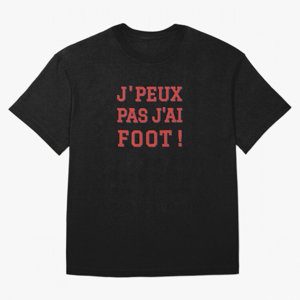 J'peux pas, j'ai foot Classic T-Shirt Carry National Pride through the FIFA World Cup 2026 Journey through Haaland Highlights, England Pride, Retro Football Energy, Iconic Rivalries, Trophy Chase Drama and Stadium Atmosphere; Perfect for Supporters
