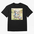 Cute Sheepdog Soccer Star - 2026 World Cup Fluffy Puppy Classic T-Shirt Follow Every Goal of FIFA World Cup 2026 Group Stage Spirit, Driven by England, France and Netherlands, Haaland, Sports Nostalgia, International Competition, Famous Players and