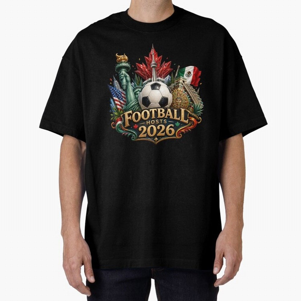 Road to 2026 USA Mexico Canada Soccer Design Classic T-Shirt Make Your Look Match FIFA World Cup 2026 Group Stage for Fans of CR7 and Argentina and Brazil, Bringing Global Supporter Spirit, Legendary Goals, National Colors and Tournament