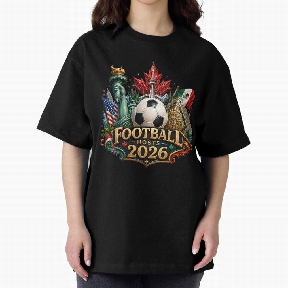Road to 2026 USA Mexico Canada Soccer Design Classic T-Shirt Make Your Look Match FIFA World Cup 2026 Group Stage for Fans of CR7 and Argentina and Brazil, Bringing Global Supporter Spirit, Legendary Goals, National Colors and Tournament