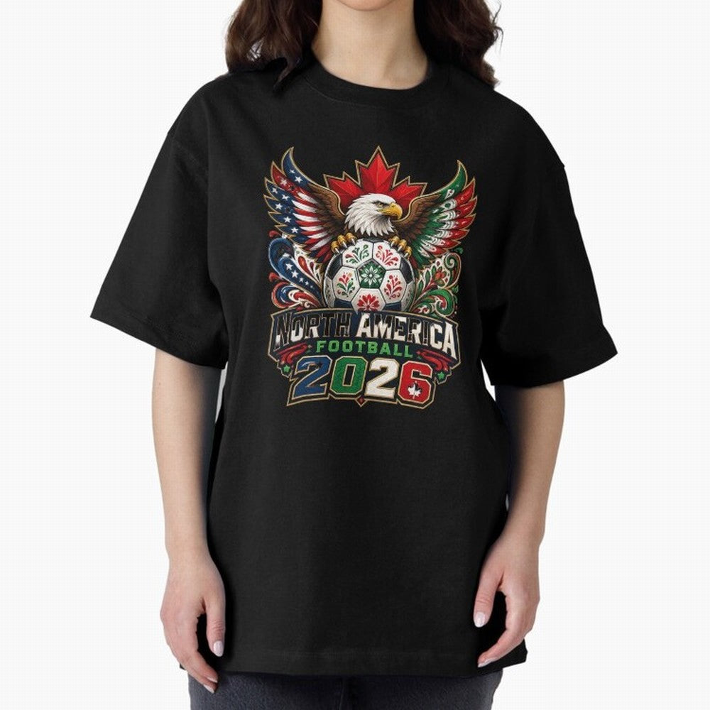 United by Football 2026 North America Soccer Design Classic T-Shirt Share FIFA World Cup 2026 Group Stage Driven by Mbappe, Netherlands Energy, Soccer Culture, Superstar Moments, National Team Dreams and Competitive Fire; Made for Die Hard