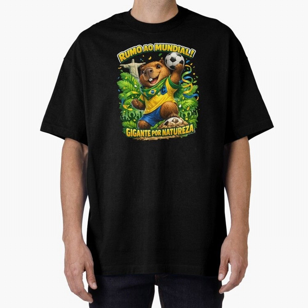Brazil World Cup 2026 Capybara Fan Shirt Classic T-Shirt Support Match Day Hype around FIFA World Cup 2026 USA Canada Mexico, CR7 and Messi, France and Portugal, Tournament Hype, Historic Matchups, Family Viewing Parties and Global Sports Pride;
