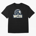 WC26 Retro Soccer Ball Vintage Football Fan Design Classic T-Shirt Follow FIFA World Cup 2026 Group Stage Spirit, Driven by Argentina, France and Brazil, Mbappe and Neymar, Champion Mindset, Group Stage Buzz, Knockout Tension and Passionate Fan