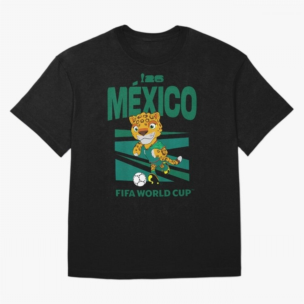 Kids World Cup26 Mexico Mascot Ball Classic T-Shirt Stand Proud for FIFA World Cup 2026 Group Stage Highlighting Cristiano Ronaldo, Argentina, France and Brazil Energy, Soccer Culture, Superstar Moments, National Team Dreams and Competitive Fire;