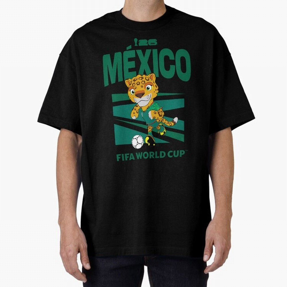 Kids World Cup26 Mexico Mascot Ball Classic T-Shirt Stand Proud for FIFA World Cup 2026 Group Stage Highlighting Cristiano Ronaldo, Argentina, France and Brazil Energy, Soccer Culture, Superstar Moments, National Team Dreams and Competitive Fire;