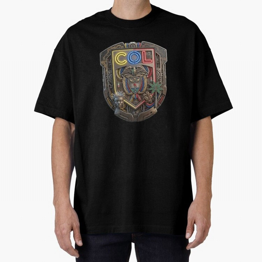 Feel the passion of Colombia with this dynamic Shield and soccer player design Classic T-Shirt Show Support during FIFA World Cup 2026 Centered on Cristiano Ronaldo, France Energy, Championship Spirit, Famous Goals, Roaring Crowds and International