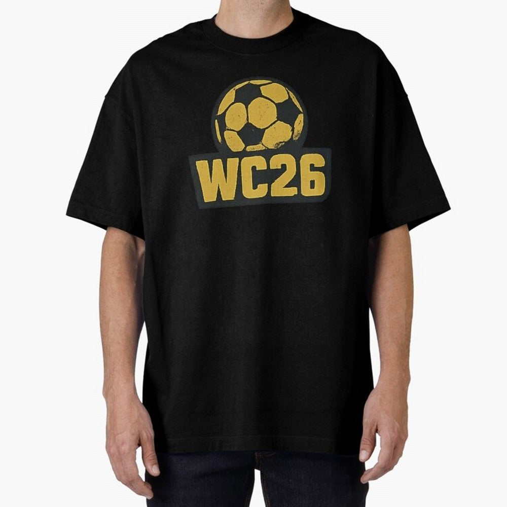 WC26 Soccer Ball Vintage Football Fan Design Classic T-Shirt Wear the Spirit of FIFA World Cup 2026 USA Canada Mexico Spirit, Driven by Netherlands, Cristiano Ronaldo, Haaland and CR7, Classic Soccer Heritage, Championship Pressure, Fan Loyalty and