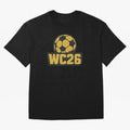 WC26 Soccer Ball Vintage Football Fan Design Classic T-Shirt Wear the Spirit of FIFA World Cup 2026 USA Canada Mexico Spirit, Driven by Netherlands, Cristiano Ronaldo, Haaland and CR7, Classic Soccer Heritage, Championship Pressure, Fan Loyalty and