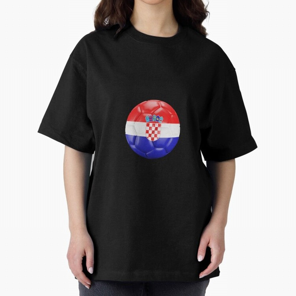 Croatia Football Classic T-Shirt Show Championship Spirit for FIFA World Cup 2026 USA Canada Mexico Centered on Messi and Cristiano Ronaldo, Netherlands Energy, Global Supporter Spirit, Legendary Goals, National Colors and Tournament Celebration;
