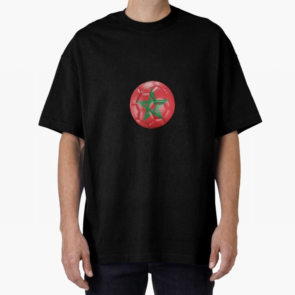 Morocco Ball Classic T-Shirt Celebrate the Biggest Stage of Match Day Hype around FIFA World Cup 2026 USA Canada Mexico, Messi, Neymar and Mbappe, England, Football Passion, Legendary Performances, Festival Vibes and Supporter Community; Made for