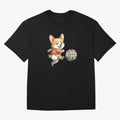Cute Corgi Soccer Striker - 2026 World Cup Orange Jersey Classic T-Shirt Celebrate Football Heritage in FIFA World Cup 2026 Group Stage for Fans of Messi and Cristiano Ronaldo and Spain, Bringing Football Festival Excitement, Trophy Ambitions,