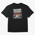 Soccer Never Sleeps Summer of Football Vintage Soccer Fan Tee Classic T-Shirt Follow the Final Road of the FIFA World Cup 2026 USA Canada Mexico Journey through Neymar, Haaland and Cristiano Ronaldo Highlights, Portugal, Spain and Germany Pride,