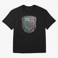M¨¦xico Shield Heritage - Detailed MEX Eagle Art Classic T-Shirt Relive Legendary Nights from FIFA World Cup 2026 Group Stage Celebrating CR7 and Messi, England and Germany Energy, Sports Nostalgia, International Competition, Famous Players and