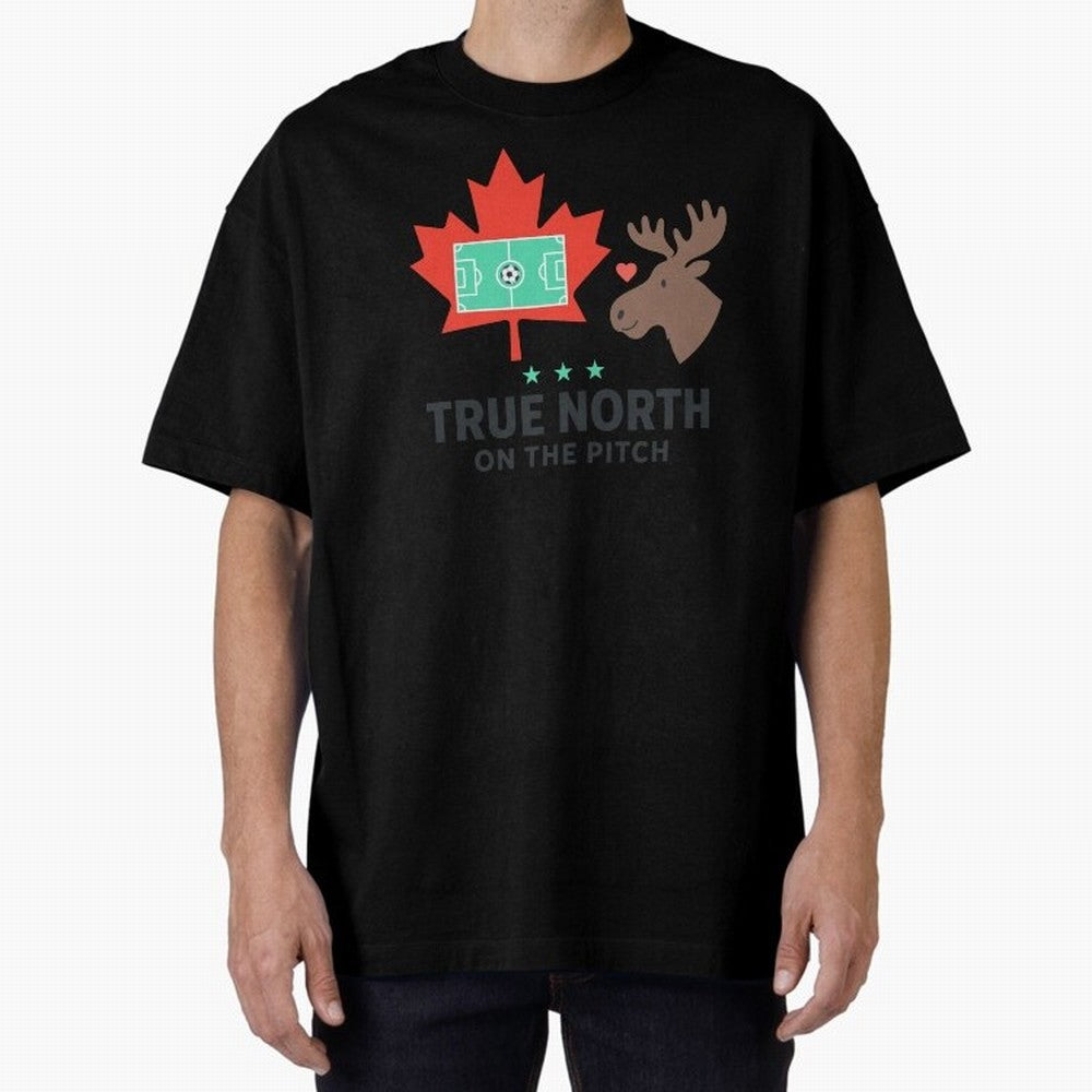 True North on the Pitch Classic T-Shirt Celebrate Soccer Greatness during Match Day Hype around FIFA World Cup 2026 USA Canada Mexico, Messi and Cristiano Ronaldo, Argentina, France and Brazil, Championship Spirit, Famous Goals, Roaring Crowds and
