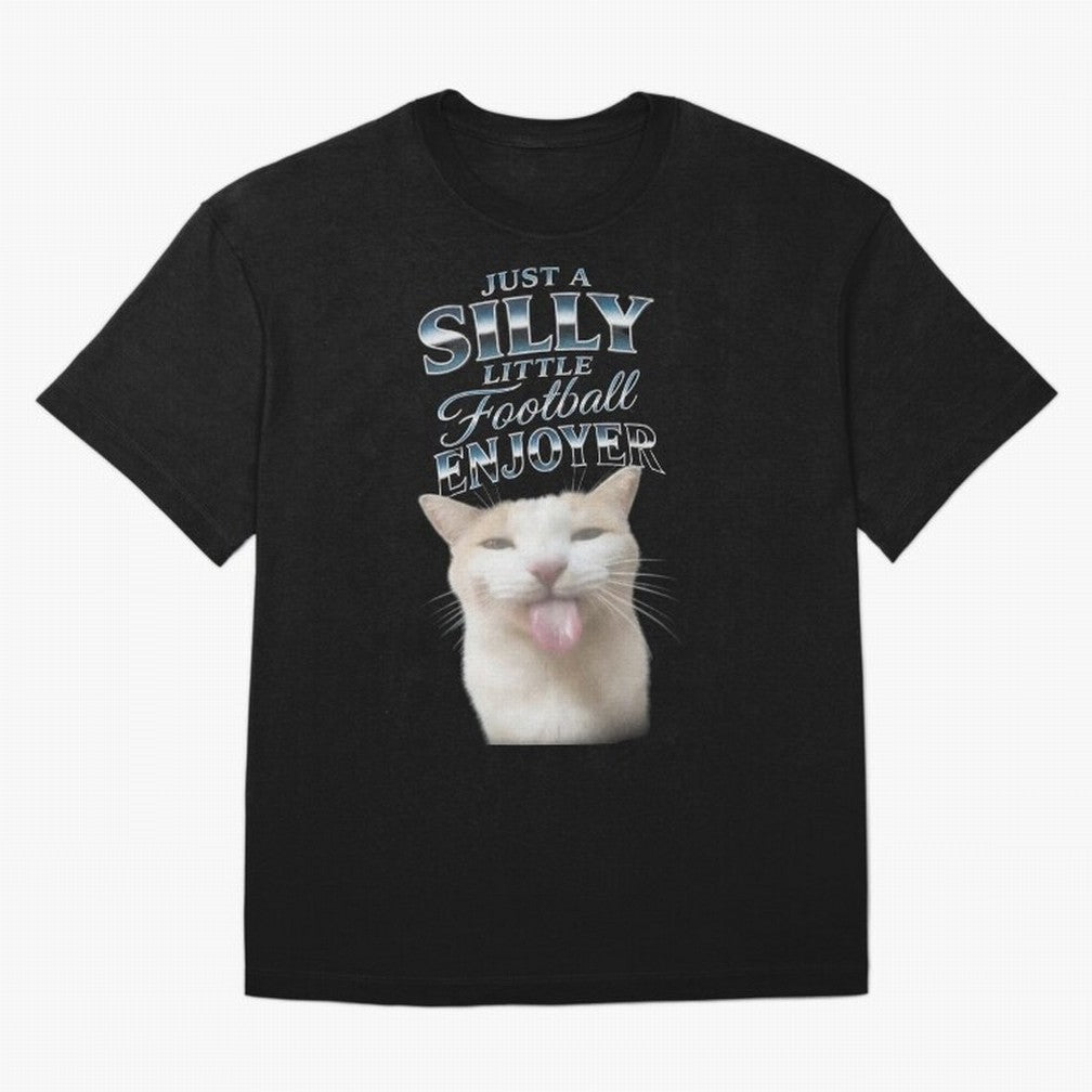 Just A Silly Football Enjoyer World Cup 2026 USA Meme Soccer Classic T-Shirt Support Your Favorite Stars during FIFA World Cup 2026 USA Canada Mexico Spirit, Capturing Argentina, France and Brazil, CR7 and Messi, Champion Mindset, Group Stage Buzz,