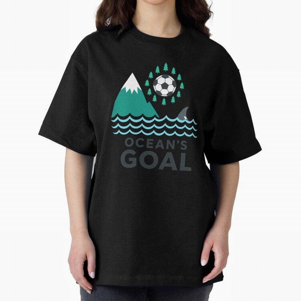 Ocean's Goal Classic T-Shirt Show Your Stadium Side during FIFA World Cup 2026 Group Stage for Fans of Cristiano Ronaldo, Haaland and CR7 and England, France and Netherlands, Bringing Classic Soccer Heritage, Championship Pressure, Fan Loyalty and