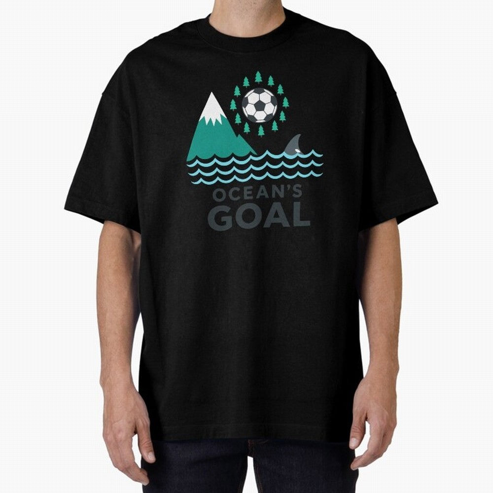 Ocean's Goal Classic T-Shirt Show Your Stadium Side during FIFA World Cup 2026 Group Stage for Fans of Cristiano Ronaldo, Haaland and CR7 and England, France and Netherlands, Bringing Classic Soccer Heritage, Championship Pressure, Fan Loyalty and