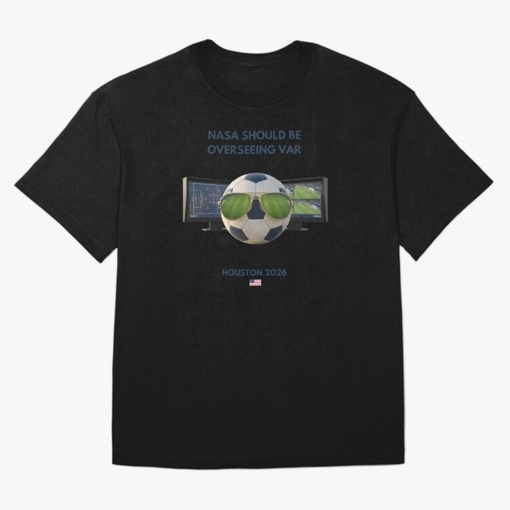 WC26 Hosting City: Houston | Fun and Smart Soccer Fan Gear Classic T-Shirt Remember FIFA World Cup 2026 Group Stage for Fans of Messi and Cristiano Ronaldo and England, France and Netherlands, Bringing Retro Football Energy, Iconic Rivalries,