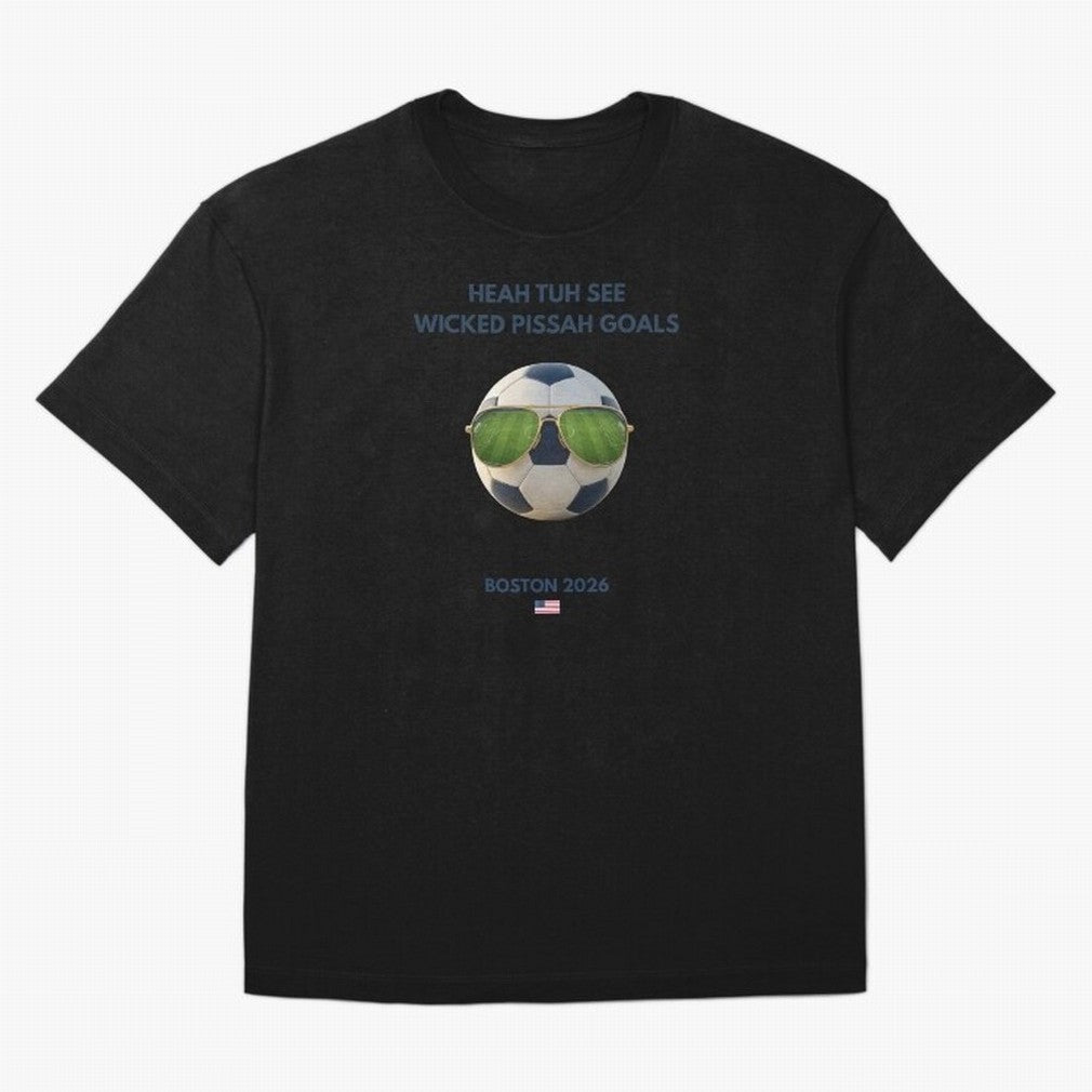 WC26 Hosting City: Boston | Fun and Smart Soccer Fan Gear Classic T-Shirt Treasure Match Day Hype around FIFA World Cup 2026 USA Canada Mexico, CR7 and Messi, Spain and Netherlands, Classic Soccer Heritage, Championship Pressure, Fan Loyalty and