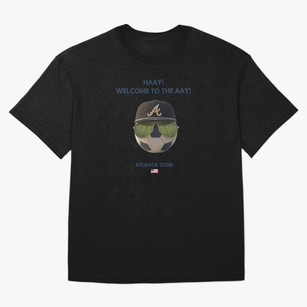 WC26 Hosting City: Atlanta | Fun and Smart Soccer Fan Gear Classic T-Shirt Refresh FIFA World Cup 2026 Group Stage Spirit, with Germany, Cristiano Ronaldo, Haaland and CR7, Championship Spirit, Famous Goals, Roaring Crowds and International
