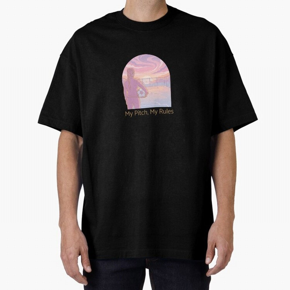 My Pitch My Rules Female Soccer Empowerment Classic T-Shirt Mark Global Football Passion for FIFA World Cup 2026, Featuring Haaland and Mbappe, France, Football History, Final Match Energy, Crowd Noise and Once in a Lifetime Moments; Perfect for