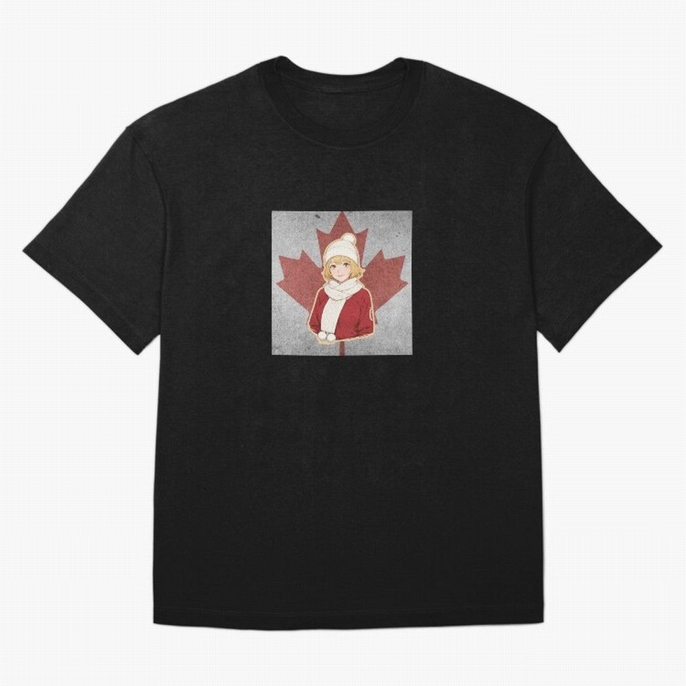 Canada Anime Football Fan Girl World Cup Edition Classic T-Shirt Turn Football Passion into Global Football Passion for FIFA World Cup 2026 USA Canada Mexico, Capturing Haaland, Spain and Netherlands, Tournament Hype, Historic Matchups, Family