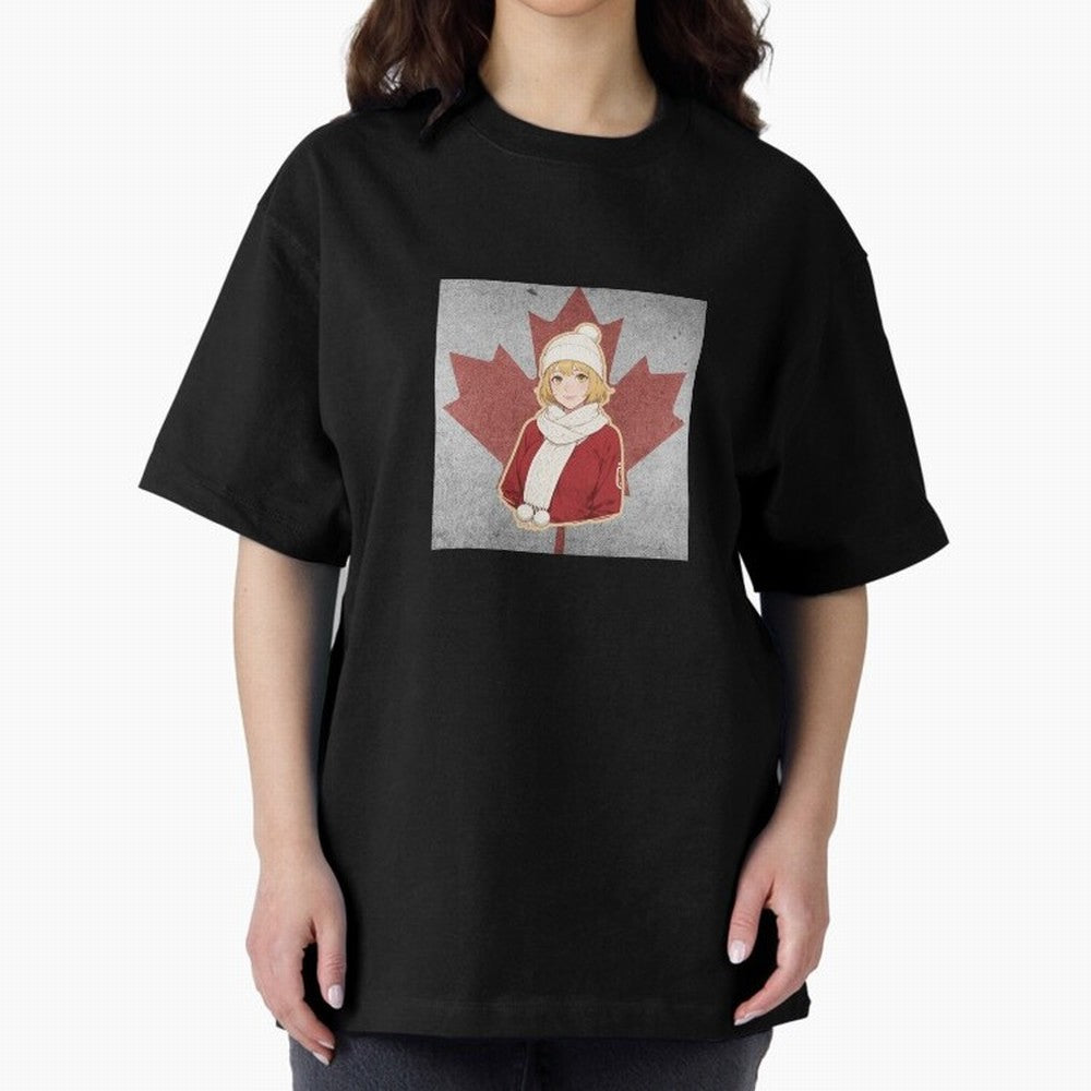 Canada Anime Football Fan Girl World Cup Edition Classic T-Shirt Turn Football Passion into Global Football Passion for FIFA World Cup 2026 USA Canada Mexico, Capturing Haaland, Spain and Netherlands, Tournament Hype, Historic Matchups, Family