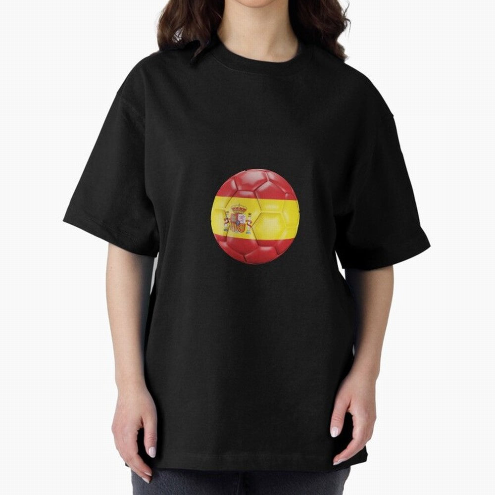 Spain Football Classic T-Shirt Feel International Energy from Global Football Passion for FIFA World Cup 2026, Driven by Cristiano Ronaldo, Haaland and CR7, France, Stadium Memories, Football Loyalty, International Chants and Championship