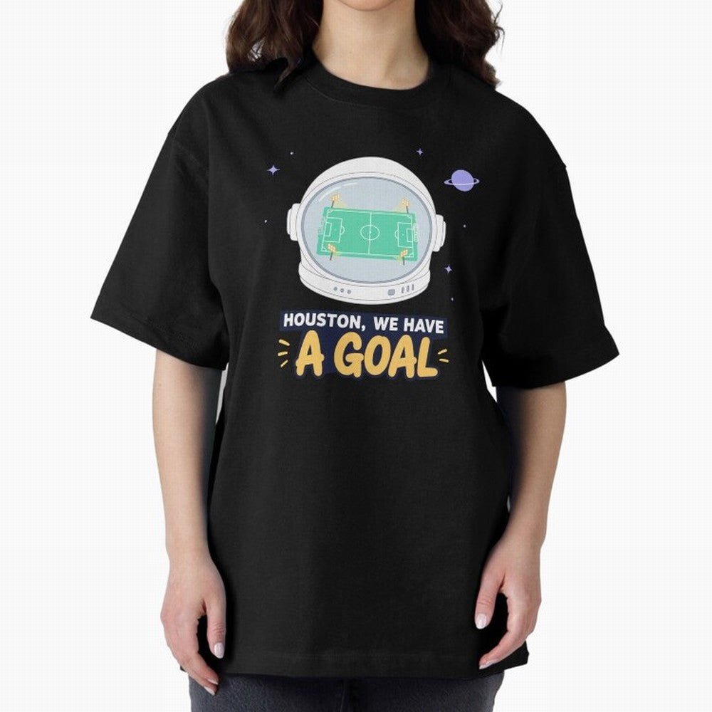 Houston We Have a Goal Classic T-Shirt Show Match Day Excitement for the FIFA World Cup 2026 Journey through Haaland Highlights, Germany Pride, Football Passion, Legendary Performances, Festival Vibes and Supporter Community; Built for Supporters