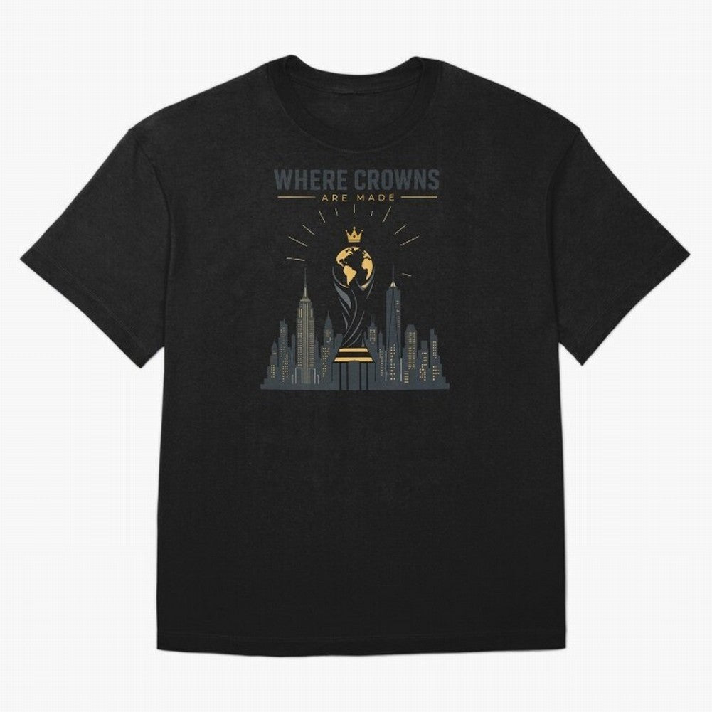 Where Crowns Are Made Classic T-Shirt Bring International Match Energy to Global Football Passion for FIFA World Cup 2026, Celebrating Neymar, Haaland and Cristiano Ronaldo, Netherlands, Supporter Pride, Iconic Celebrations, Legendary Names and