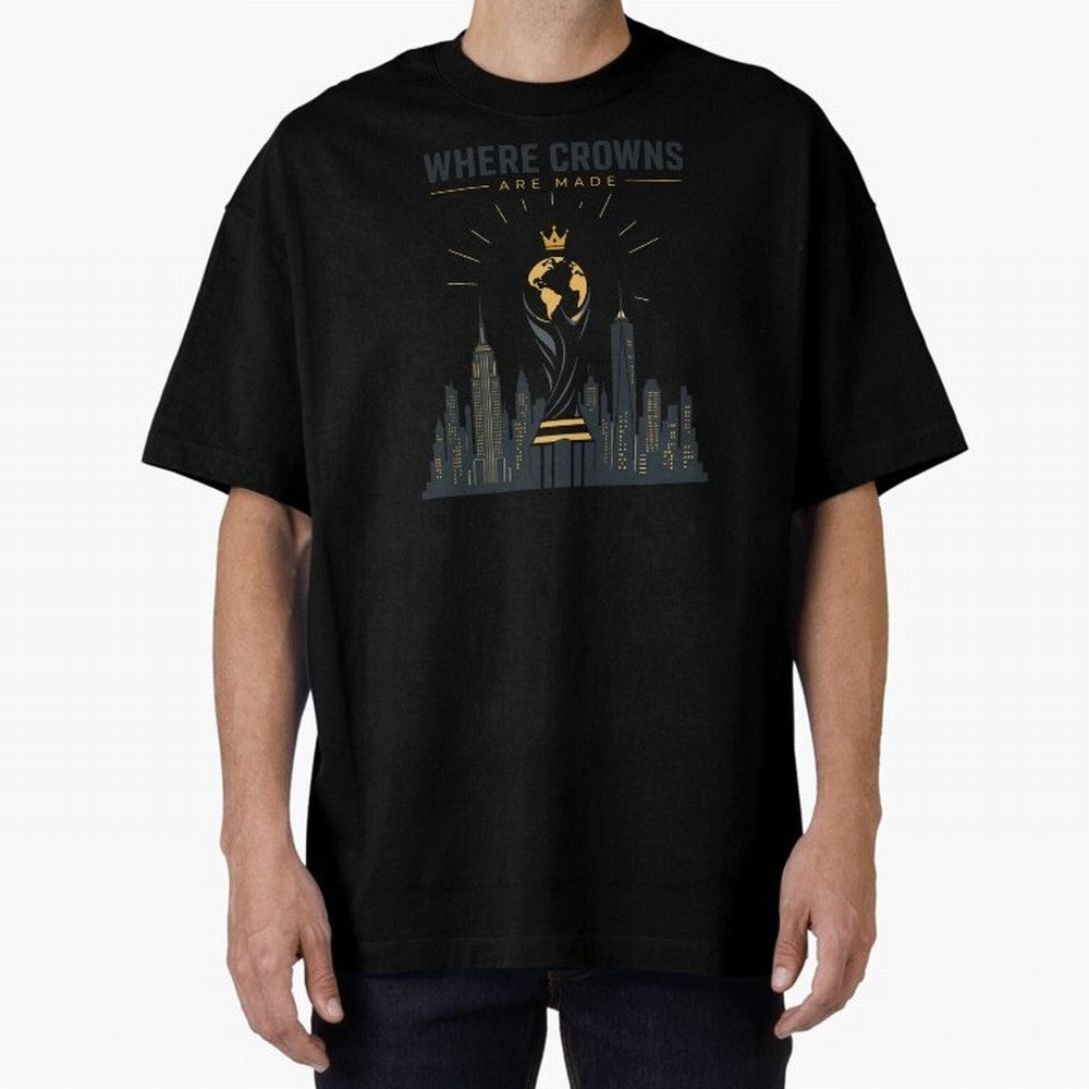 Where Crowns Are Made Classic T-Shirt Bring International Match Energy to Global Football Passion for FIFA World Cup 2026, Celebrating Neymar, Haaland and Cristiano Ronaldo, Netherlands, Supporter Pride, Iconic Celebrations, Legendary Names and