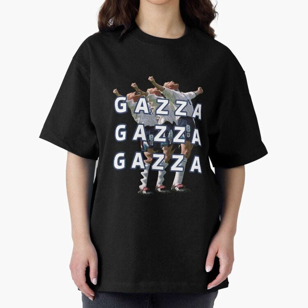 Gazza England Celebration Euro 96 Classic T-Shirt Fuel the Hype around FIFA World Cup 2026 for Fans of Messi and Cristiano Ronaldo and Argentina, Bringing Fan Favorite Moments, National Team Passion, Big Match Drama and Soccer History; Built for