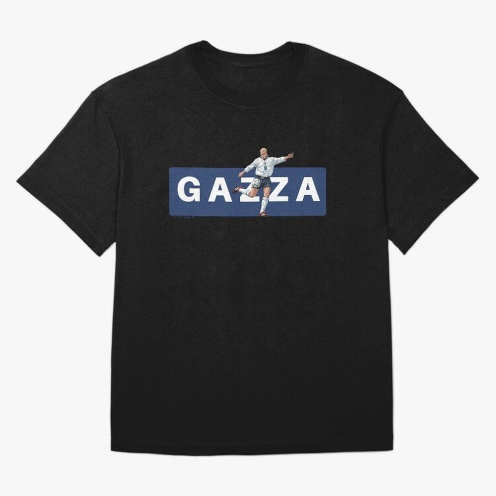 Gazza England Retro T-shirt Classic T-Shirt Fuel Your Fan Pride for Global Football Passion for FIFA World Cup 2026 USA Canada Mexico, Made for Haaland, Portugal, Fan Favorite Moments, National Team Passion, Big Match Drama and Soccer History;