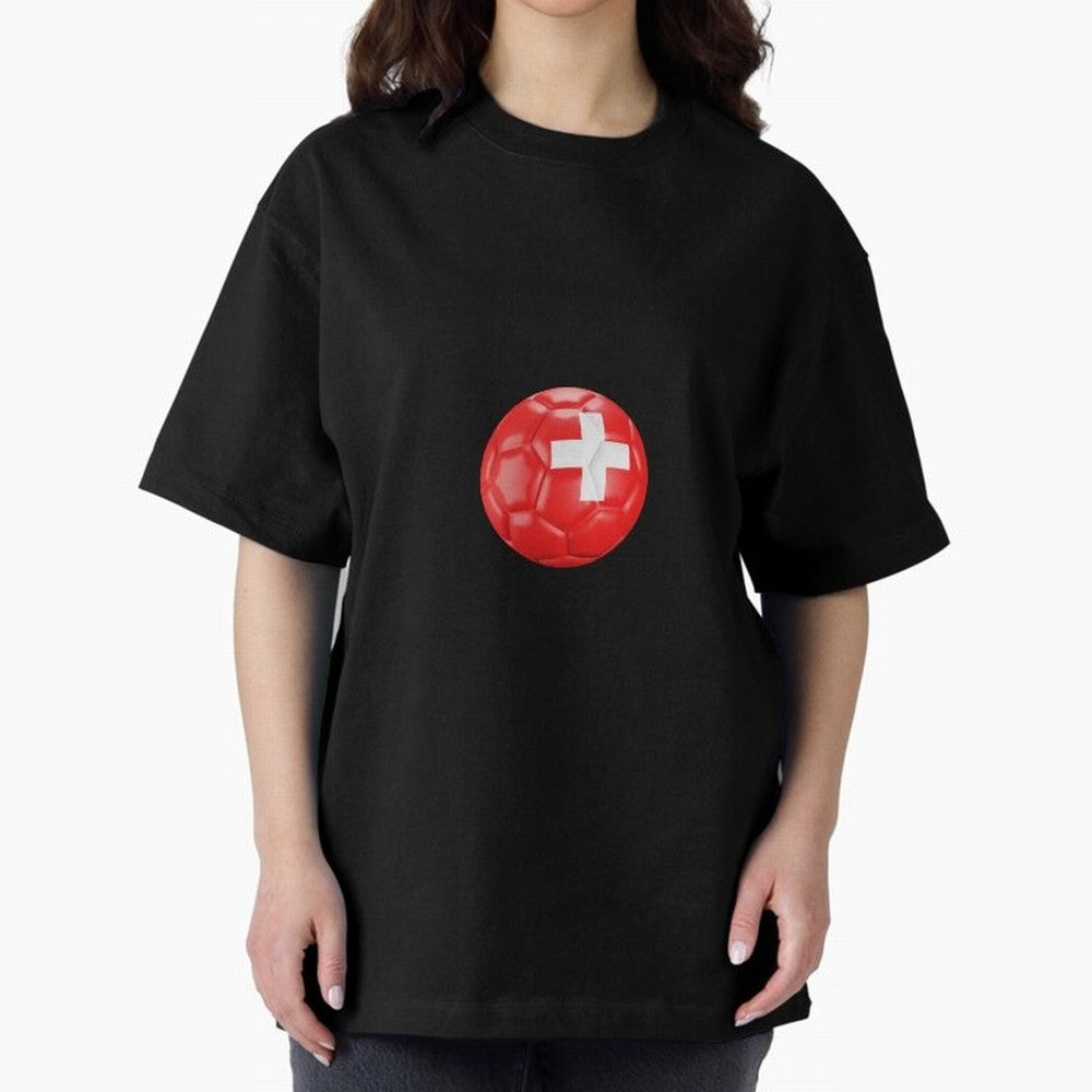Switzerland Football Classic T-Shirt Celebrate the Next Chapter of FIFA World Cup 2026 Group Stage Highlighting Neymar, Haaland and Cristiano Ronaldo, Brazil Energy, Supporter Pride, Iconic Celebrations, Legendary Names and Global Match Day Energy;