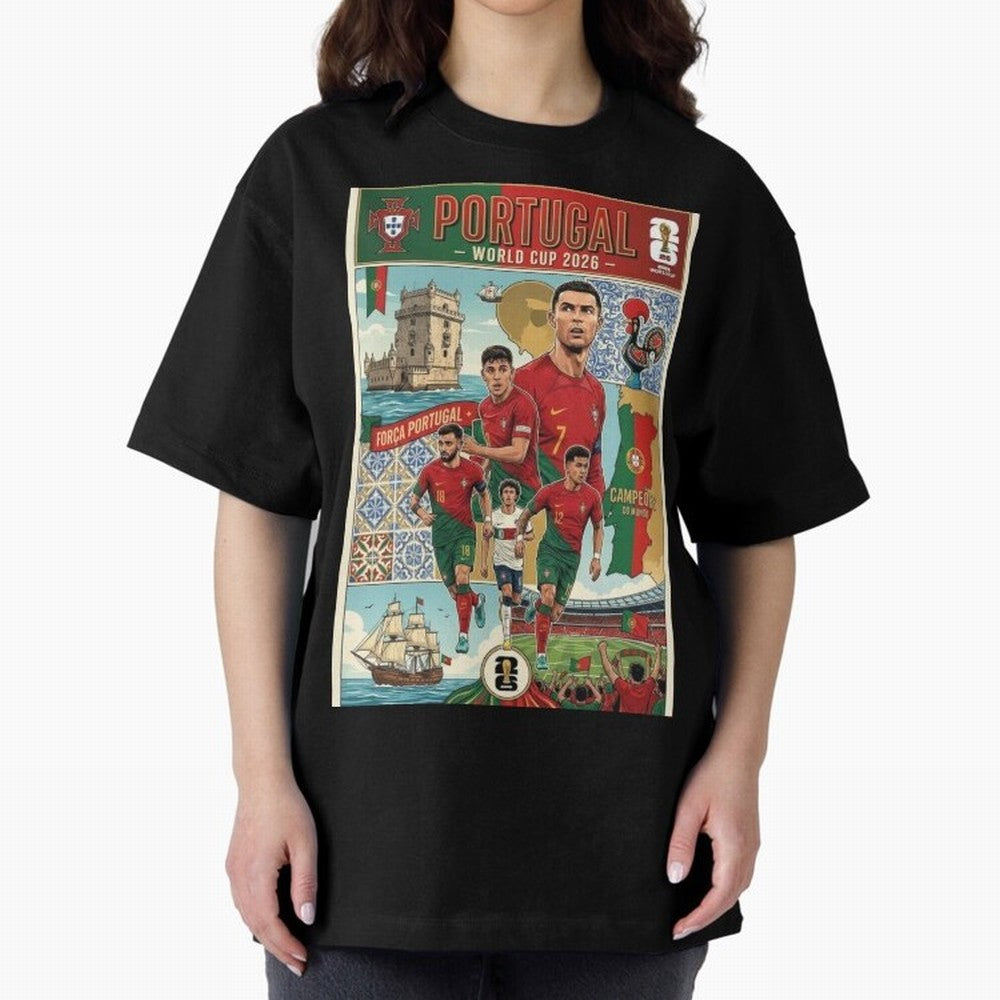 Portugal 2026 ¨C In Search of Glory Classic T-Shirt Bring International Match Energy to FIFA World Cup 2026 for Fans of Messi and Cristiano Ronaldo and England and Germany, Bringing Global Supporter Spirit, Legendary Goals, National Colors and