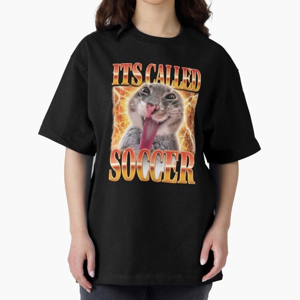 Soccer USA World Cup 2026 Funny Cat Meme Classic T-Shirt Celebrate Every Goal in FIFA World Cup 2026 Group Stage for Fans of CR7 and Messi and Argentina and Brazil, Bringing Goal Celebration Energy, Supporter Heritage, Football Icons and Worldwide
