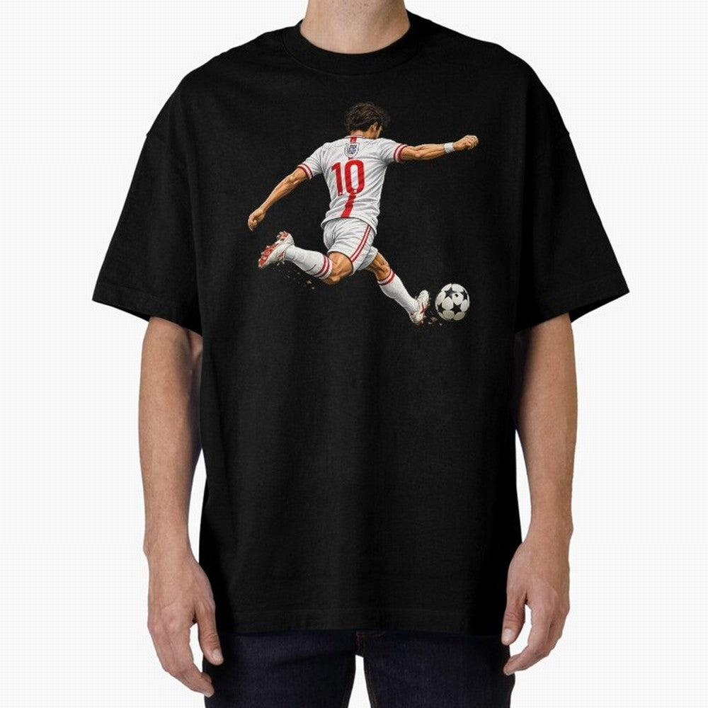 England Football Sticker Number 10 Three Lions Classic T-Shirt Share Match Day Hype around FIFA World Cup 2026, Messi and Cristiano Ronaldo, Brazil, Goal Celebration Energy, Supporter Heritage, Football Icons and Worldwide Tournament Joy; Great for