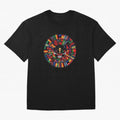 Vibrant 2026 World Cup International Flag Splash Classic T-Shirt Experience FIFA World Cup 2026 for Fans of Messi, CR7 and Mbappe and England and Germany, Bringing Champion Mindset, Group Stage Buzz, Knockout Tension and Passionate Fan Culture;
