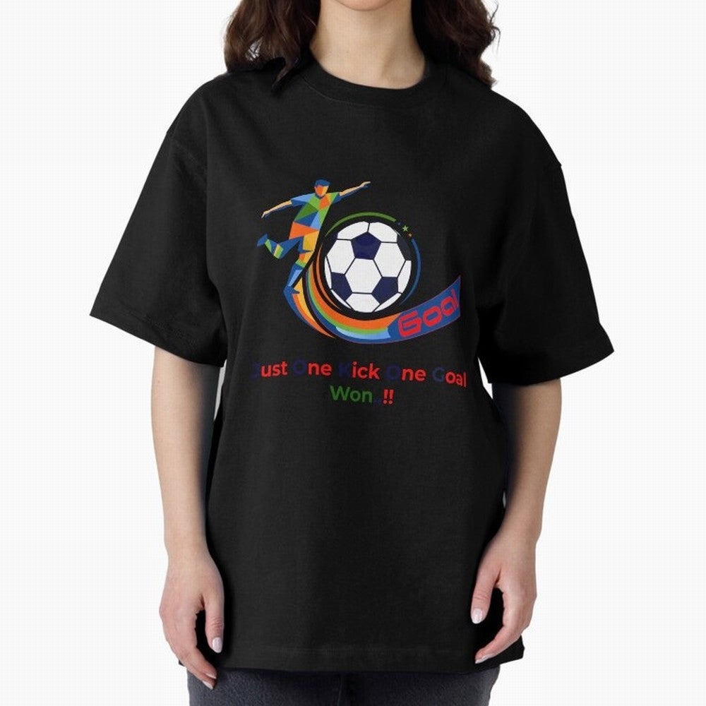 Football Striker Goal Celebration - Just One Kick Classic T-Shirt Make Game Day About FIFA World Cup 2026 USA Canada Mexico Spirit, Connected to Argentina, France and Brazil, Messi, Classic Soccer Heritage, Championship Pressure, Fan Loyalty and