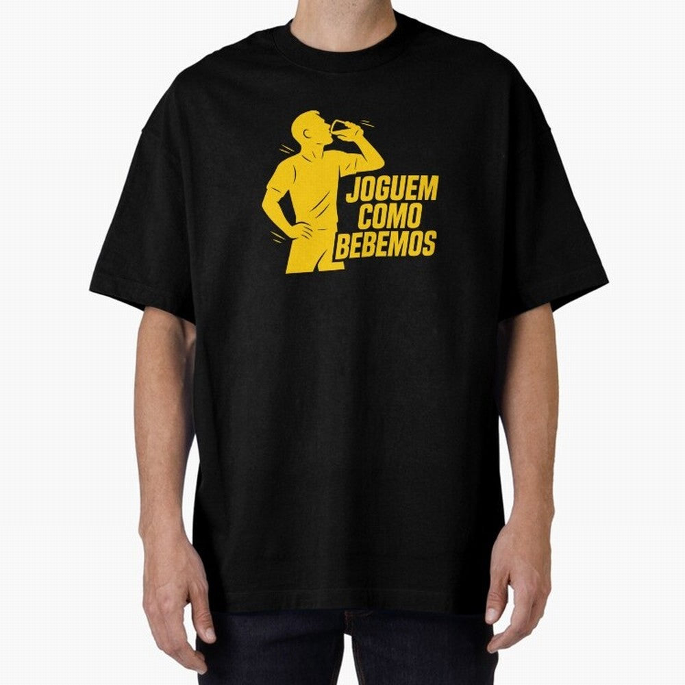 Joguem Como Bebemos Classic T-Shirt Honor Champions and Dreams in FIFA World Cup 2026 Group Stage for Fans of CR7 and Messi and Argentina and Brazil, Bringing Classic Soccer Heritage, Championship Pressure, Fan Loyalty and International Pride; Made