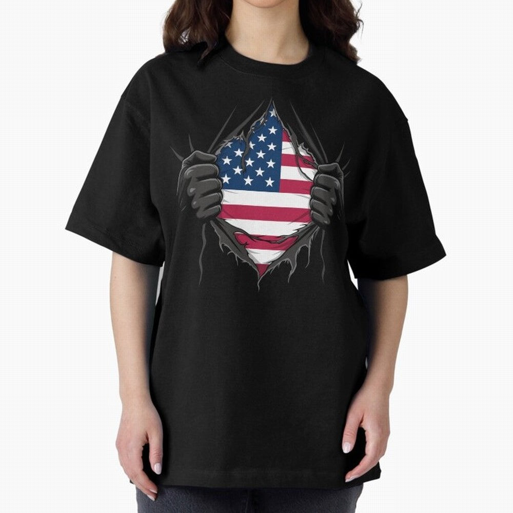 USA Flag - National Team Fans Classic T-Shirt Bring Stadium Energy to Global Football Passion for FIFA World Cup 2026 USA Canada Mexico, Connected to Messi, CR7 and Mbappe, Spain, Football Festival Excitement, Trophy Ambitions, Country Rivalries