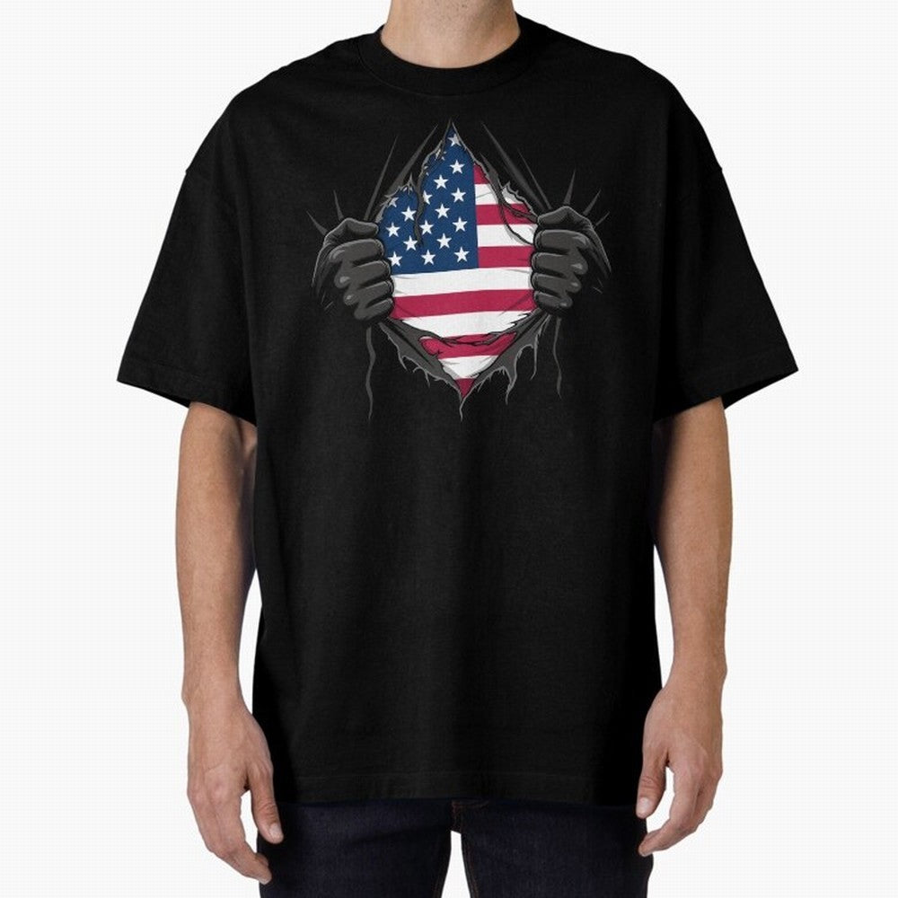 USA Flag - National Team Fans Classic T-Shirt Bring Stadium Energy to Global Football Passion for FIFA World Cup 2026 USA Canada Mexico, Connected to Messi, CR7 and Mbappe, Spain, Football Festival Excitement, Trophy Ambitions, Country Rivalries