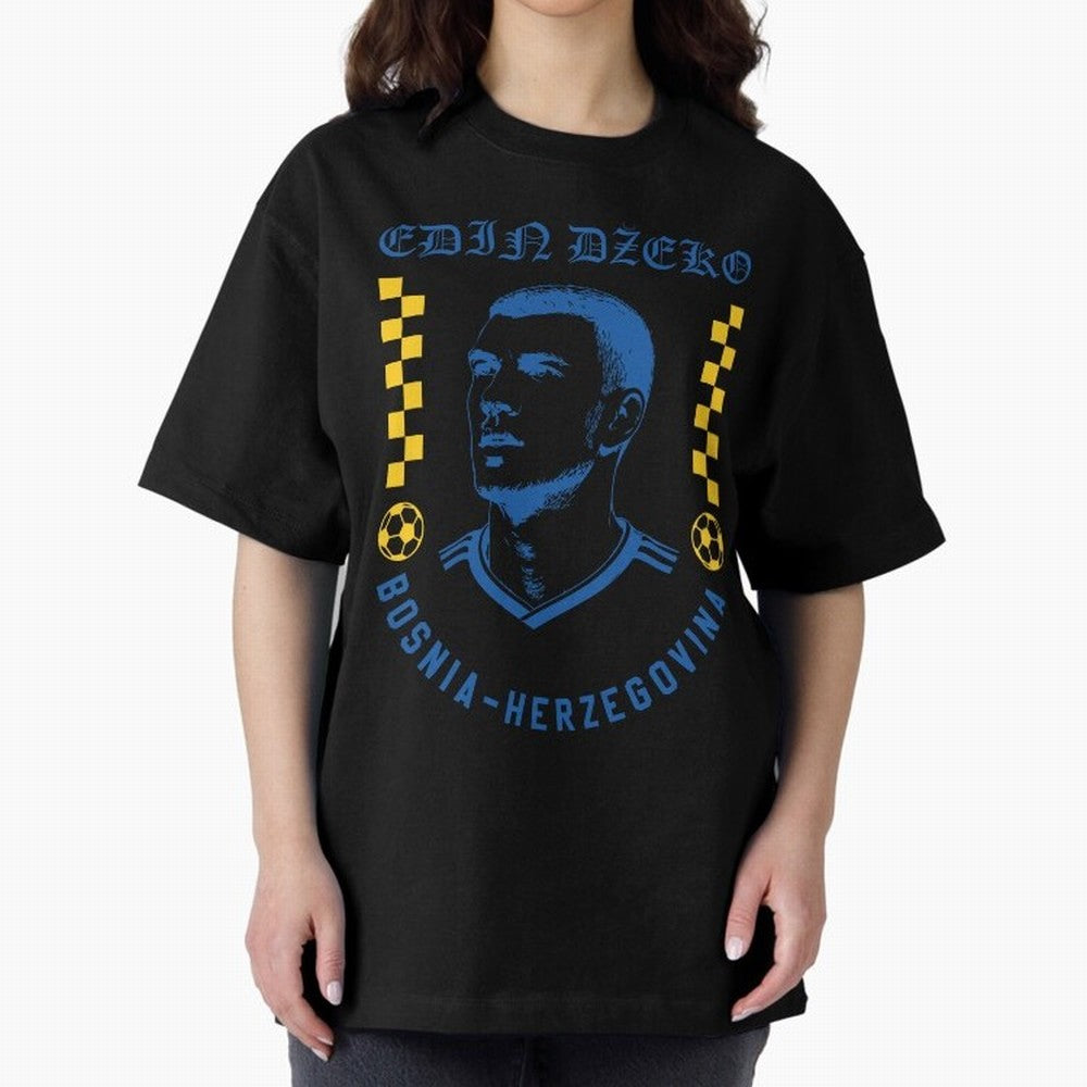 D?eko Bosnia Herzegovina Soccer Legend Retro Football Shirt Classic T-Shirt Unlock the FIFA World Cup 2026 Group Stage Journey through Messi and Cristiano Ronaldo Highlights, Germany Pride, Stadium Chants, National Pride, Trophy Dreams and