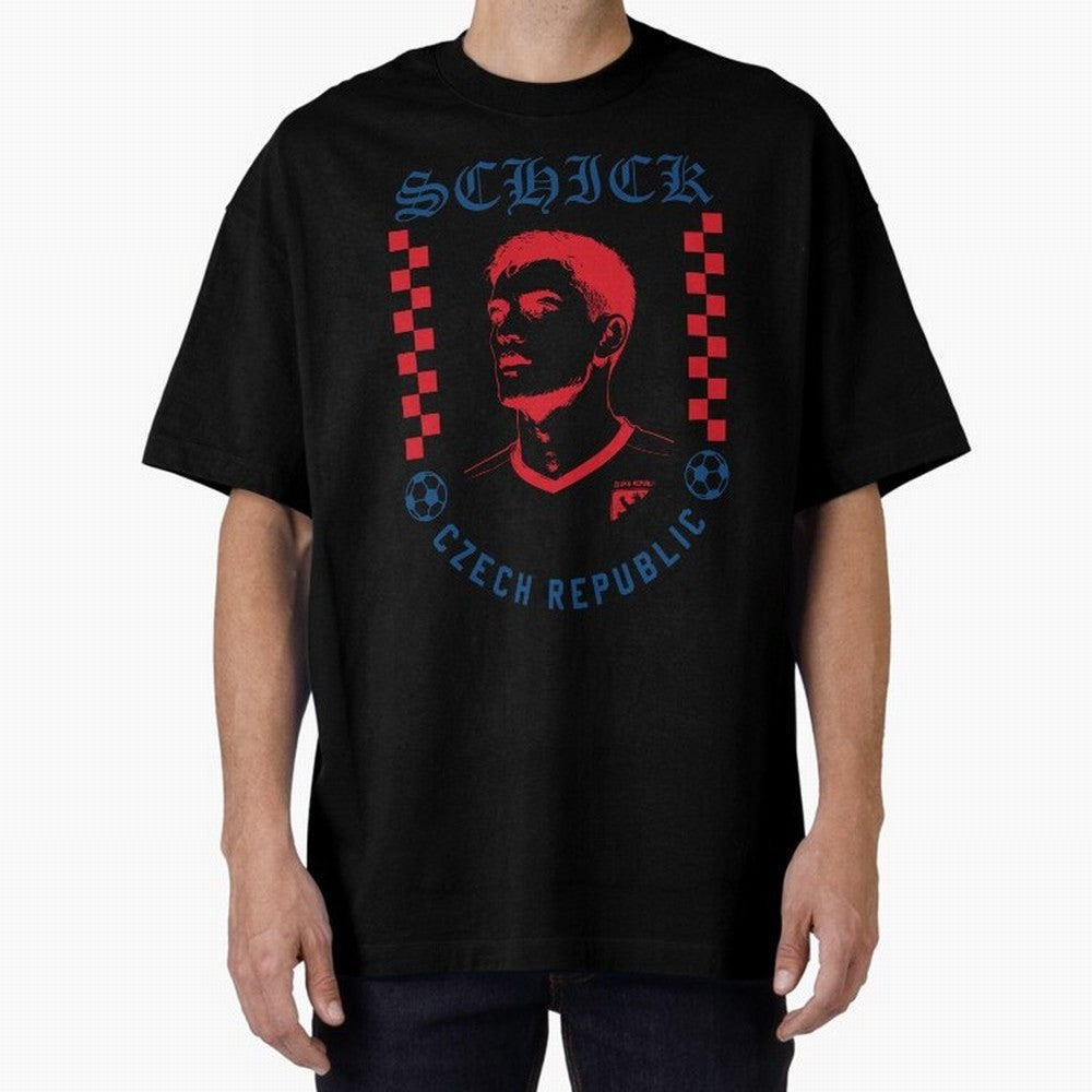 Schick Czech Republic Soccer Legend Retro Football Graphic Classic T-Shirt Bring Trophy Dreams to FIFA World Cup 2026 Spirit, Connected to England and Germany, Mbappe, Champion Mindset, Group Stage Buzz, Knockout Tension and Passionate Fan Culture;