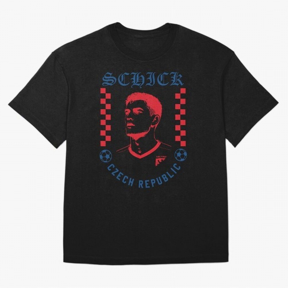 Schick Czech Republic Soccer Legend Retro Football Graphic Classic T-Shirt Bring Trophy Dreams to FIFA World Cup 2026 Spirit, Connected to England and Germany, Mbappe, Champion Mindset, Group Stage Buzz, Knockout Tension and Passionate Fan Culture;